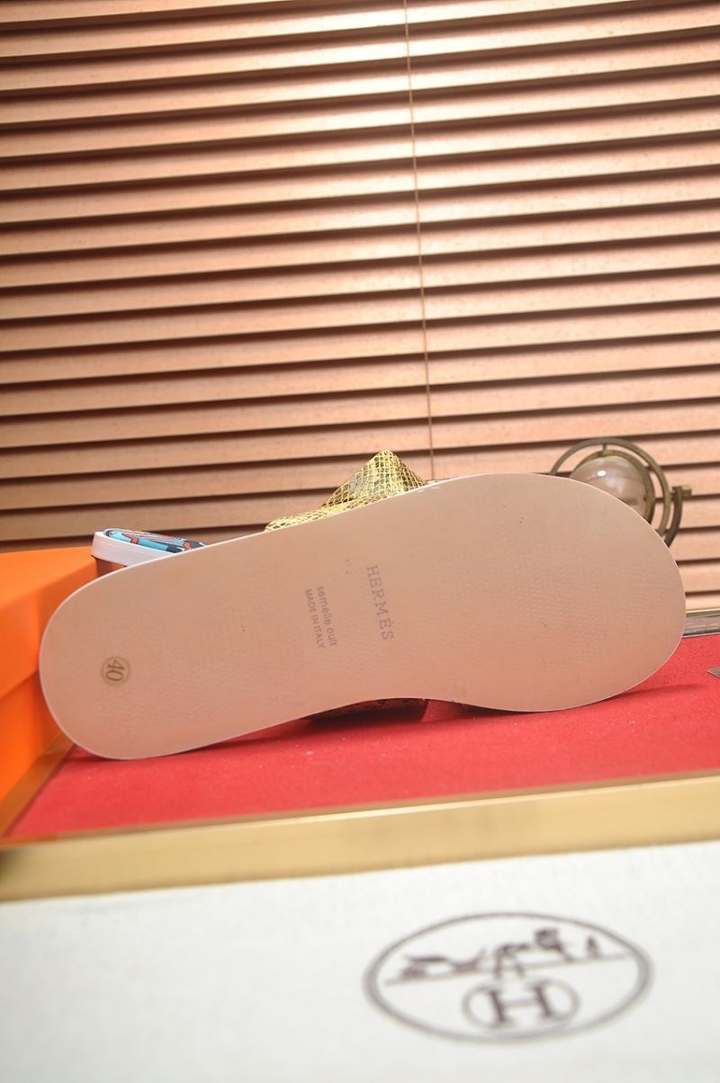 Hermes Slippers